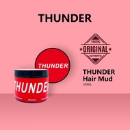 Thunder Styling Wax hair mud 100ml (mens hair wax, Wax hair man, hairstyle)