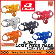 RACING BOY RCB FORK STABILIZER ALIEN 2 Y15 Y15ZR Y16 Y16ZR LC135 V1-V8 FORK BRACKET