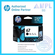 Genuine HP 67 Black | HP 67 Color Ink Cartridge for HP DeskJet 2330,2720,2721,2722,2722e,2723,2723e 