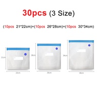 Food Vacuum Bags Reusable Vacuum Bags Small Large Size Vacuum Sealed Food Bags Food Storage Bag 10Pc