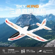 Weili F959S Tiga Saluran Pendorong Belakang Glider Berkelajuan Tinggi dengan Mainan Model Pesawat Ka