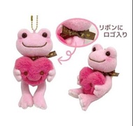 日本直送~新款Pickles the Frog心心掛飾公仔