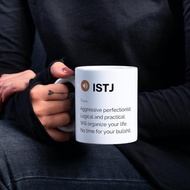 MBTI Definition Cup ISTJ Personality Test Cup Gift Constellation English Ceramic Ceramic Mug Cup Gif