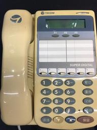 TECOM話機Tecom東訊6鍵數位顯示型話機(SD)-適用SD-616A電話總機