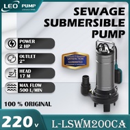 LEO Sewage Submersible Pump 2" 2HP LSWM200CA
