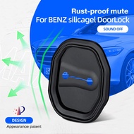 Suitable for benz benz 4-Piece Set Door Mute Shock-Absorbing Pad Silicone Door Lock W204 A B GLA CLA GLK GLE Door Anti-Collision Protective Cover