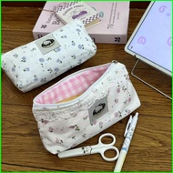 BH2 Floral Lace Hello Kitty Pencil Case School Gift For Girls Students Stationery Storage Bag Pencil
