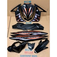 COVERSET NOUVO LC 135 Black edition/ 135 Nouvo LC Bodycover / coverset Nouvo LC hitam / sticker Viet