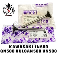 JAPAN TKRJ KAWASAKI EN500 GN500 VULCAN500 VALVE SET BATANG INTAKE EXHAUST VALVE SET STD VN500