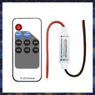 (F  Z)Mini LED Single Color Dimmer DC 5V 12V 24V 5050 2835 Strip Lights Constant Voltage PWM Signal 