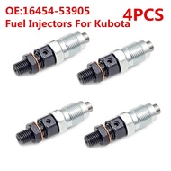 4Piece Fuel Injector Nozzle 6454-53900 Replacement for Kubota Engine V2203 V2003 V1903 D1703 L4600 L