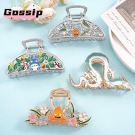 GOSSIP Hair Claw, Cartoon Large Hair Clip, Cute Boat Dragon Japanese Cat Hair Accessories Hairpin Gi