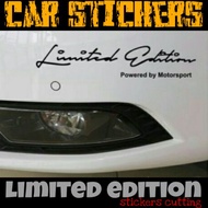 LIMITED EDITION D5 / CAR STICKER LIMITED EDITION D5