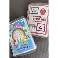 Phonics and CVC Activity Book for Toddler Kids Children