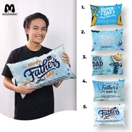 Fathers Day Pillows - Mugmania - Fathers Day Message Pillow V2 - Gift Idea (Available in 3 Sizes)