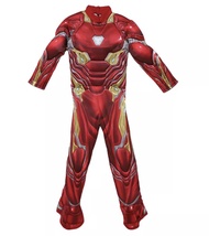Costume Kostum Iron Man Deluxe Anak Original Marvel Rubies dan Topeng