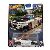 Hot Wheels Premium Boulevard LB-ER34 Super Silhoutte Nissan Skyline LBWK R34
