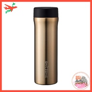 Mug Bottle DOSHISHA ON℃ZONE Freezing Point Stainless Steel Water Bottle 555ml Gold