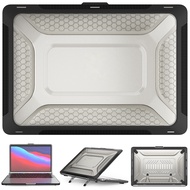 TPU Case Stand Case For MacBook 2025 M2 M3 M4 Pro 13 14 A3240 A3112 A3403 A3241 Air 13 15" A3113 A26