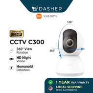 【ENGLISH】XiaoMi Mihome 360 IP Camera C300 Version Home CCTV Security Cam 1296P 2K Baby Camera Pet Camera - Global Version