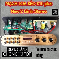Mạch loa kéo xách tay K10 Plus NEW + micro chọn lọc tặng chống lăn