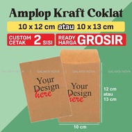 Kraft Envelope 10x12 cm 10x13 cm 2 Sided Print | Aesthetic envelopes | Packing Envelope | Vintage Kr