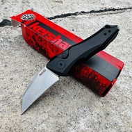 Kershaw AUTO 7350 Compact Folding Knife Aluminum Handle with Spring-Loaded Flipper - High-Quality Ou