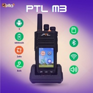 PTL M3 Zello Walkie Talkie dengan Skrin Sentuh 4G LTE Jaringan Kad Tunggal Radio Handheld Amplifier 