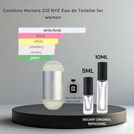 ( DECANT ) 212 NYV CAROLINA HERRERA EDT 5ML/10ML (ORIGINAL)