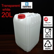 [NEW] 20L 20 Liter Jerry Can / Plastic Bottle / HDPE Container / Water Tank / Tong Air Drum / Bekas 