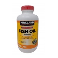 Kirkland signature Fish Oil 1000mg 400 เม็ด.