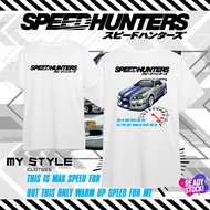 Speedhunters T shirt Skyline Edition 100% Cotton/Baju Speedhunters Skyline Edition 100% Cotton Ready
