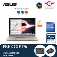 Asus ZenBook 14X OLED Space Edition UX5401Z-ASKN070WS 14'' 2.8K Touch Laptop ( I7-12700H, 16GB, 1TB 