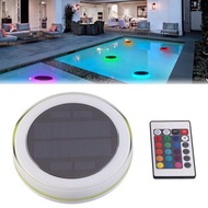 太陽能 游水燈Colorful LED Solar Powered Swimming Pool Light Waterproof Outdoor Garden River Lamp Solaris D
