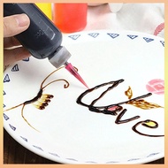 Jam Painting Squeeze Bottles With 7 Nozzles Cake Decor Baking Pastry 50ML Bottle Drawing Tools Jam P
