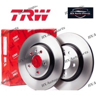GENUINE TRW BRAKE DISC ROTOR FOR FRONT ~ LEXUS GS300.