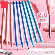 2.0mm MECHANICAL PENCIL Hex Lever Press Pencil Mixed HB PENCIL