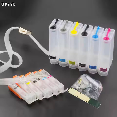 6 colors pgi-250 CLI-251 CISS ink supply system For Canon MG6320 MG7120 MG7520 IP8720 printer with a