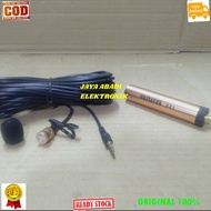 G498 MIC AIWA MIC KABEL JEPIT 8 METER KLIP CLIP MIK MIKROPON MIKROPHONE CABLE MICROPHONE KARAOKE VOK