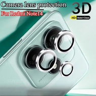 Phone Camera Lens Screen Protector for Redmi Note14 Note 14 Pro 4G 5G Upgraded Metal Tempered Glass 