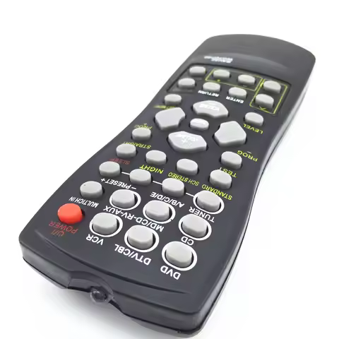 ​Remote Control Replacement For CD DVD WG70720 RX-V350 RX-V357 RX-V359 Multi-functional Smart Remote