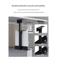 Universal PC Case Holder Adjustable Host Box Stand Versatile Under Desk or Wall Side Mount Cpu Stand