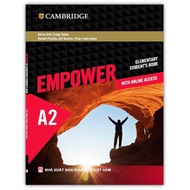 Sách - Empower A2 Elementary Students Book with Online Access (DN)