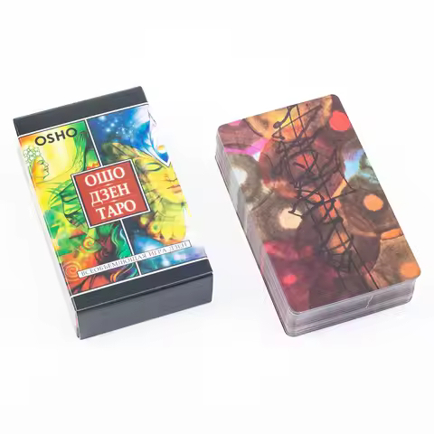 ОШО ДЗЕН ТАРО OSHO ZEN TARO 79Pcs Russian Visions Fate Divination Tarot Cards FortuneTelling Card Ga