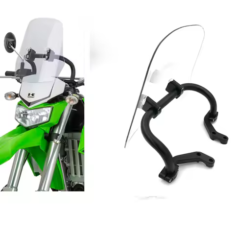 For Kawasaki KLX250 /D-TRACKER 08-20 KLX300 2021-2023 Motorcycle AccessoriesWindshield Air Deflector