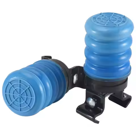 Efficientt-2PCS TSS-107-40 Rear Suspension Air Helper Spring Kit For Trailer Axle, GAWR: 3000-5000 T