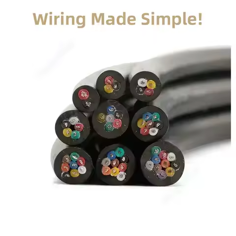 Sheathed Cable 2 3 4 5 6 7 8 Core Electrical Wire 28 26 24 22 20 18 AWG Electronic Audio Wires For A