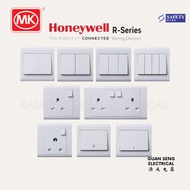 [SG Seller] Honeywell R Series Socket and Switch White | Guan Seng Electrical