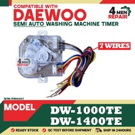 DW-1000TE / DW-1400TE COMPATIBLE WITH DAEWOO SEMI-AUTO WASHING MACHINE WASH TIMER DW-1000 DW-1400 DW