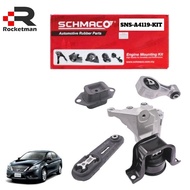 SCHMACO ENGINE MOUNTING SET NISSAN SYLPHY B17L 1.8 (SNS-A4119-KIT)